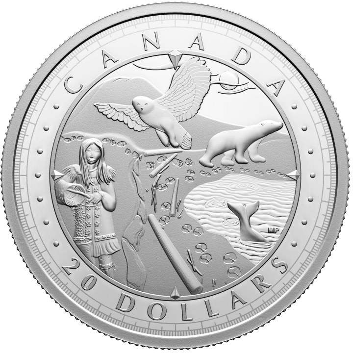 Canada: This Is Canada - Wondrous Waters "Arctic Coast" $20 Silver 2024 Proof Coin 