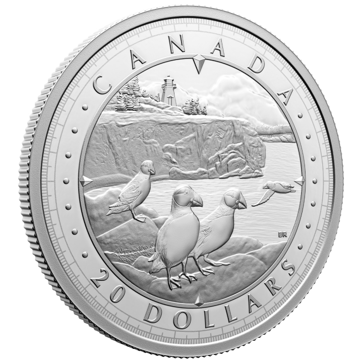 Canada: This Is Canada - Wondrous Waters "Atlantic Coast" $20 Silver 2024 Proof Coin 