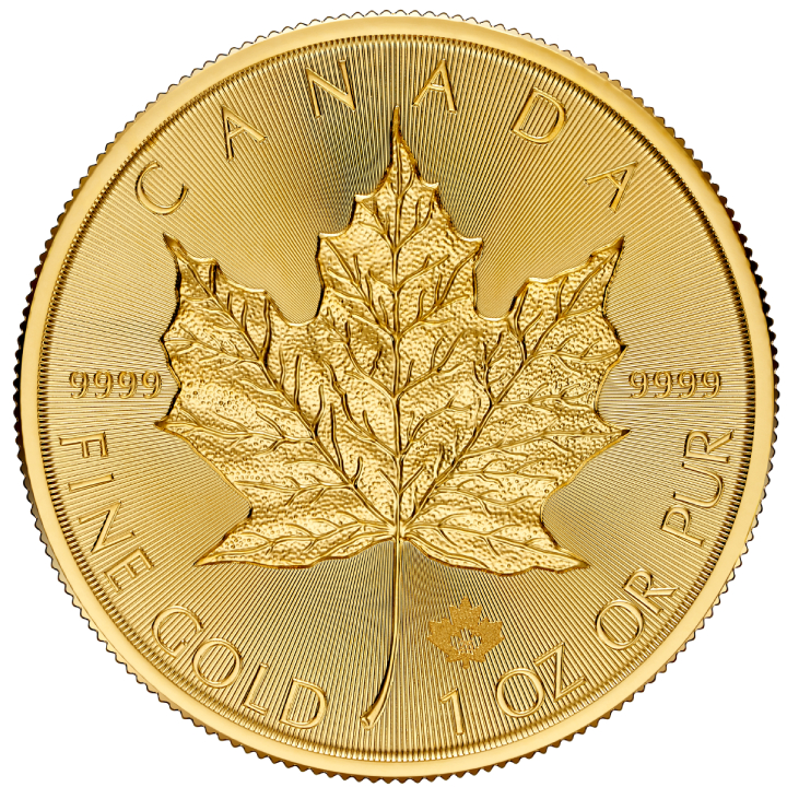 Canadian Maple Leaf 1 oz Gold 2025