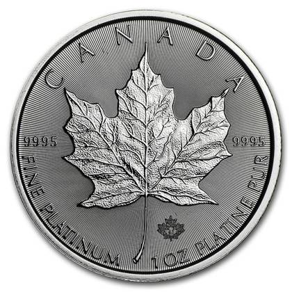 Canadian Maple Leaf 1 oz Platinum 2021