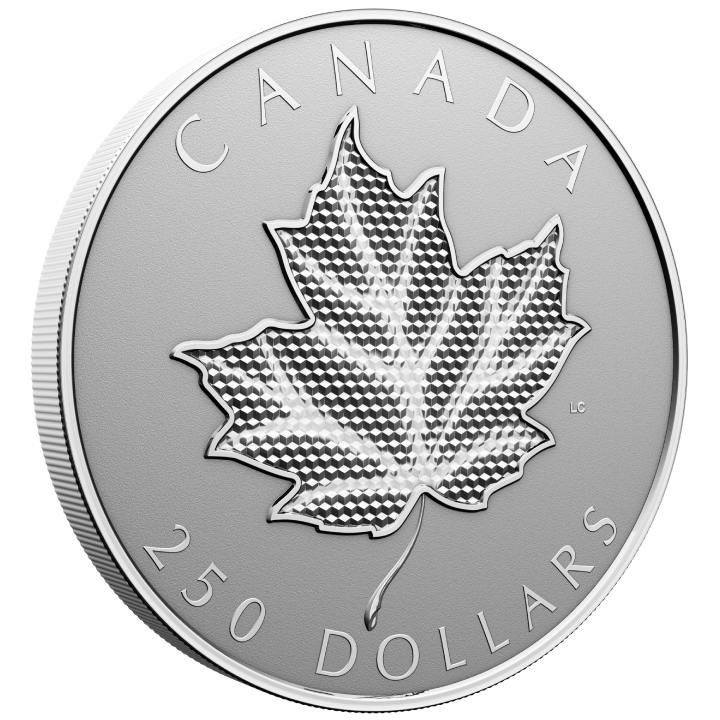 Canadian Maple Leaf $250 Silver 2024 Reverse Proof