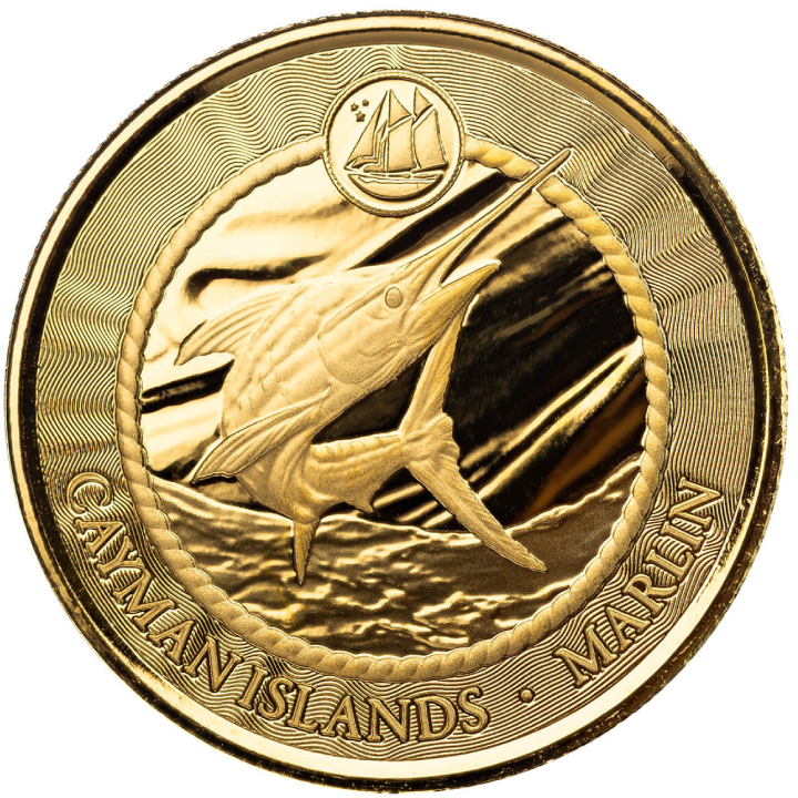 Cayman Islands: Marlin 1 oz Gold 2024 Prooflike