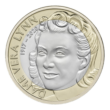 Celebrating the Life and Legacy of Dame Vera Lynn £2 Copper 2022 