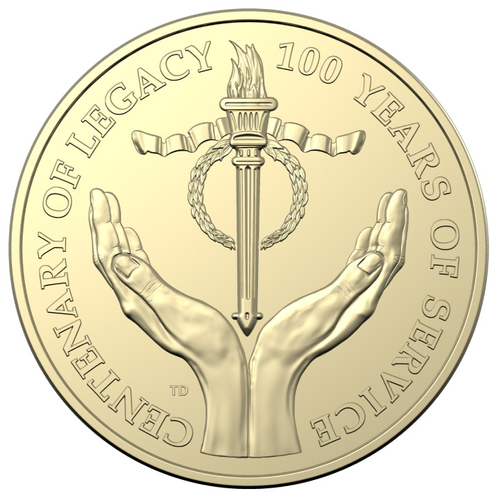 Centenary of Legacy $1 Aluminum Bronze 2023 