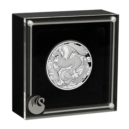 Chinese Myths and Legends: Phoenix 2 oz Silver 2022 Proof High Relief