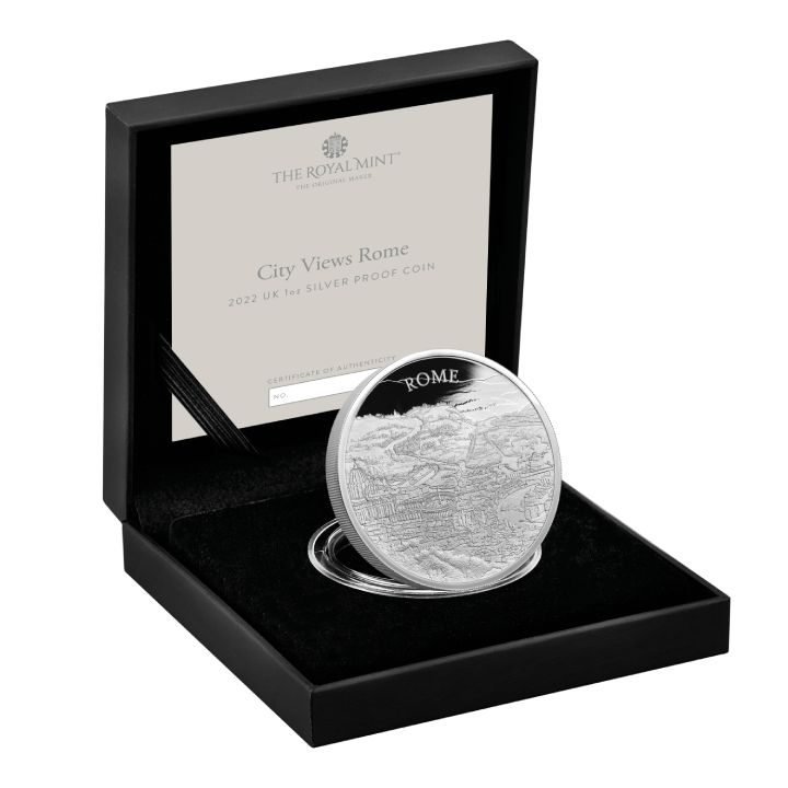 City Views: Rome 1 oz Silver 2022 Proof