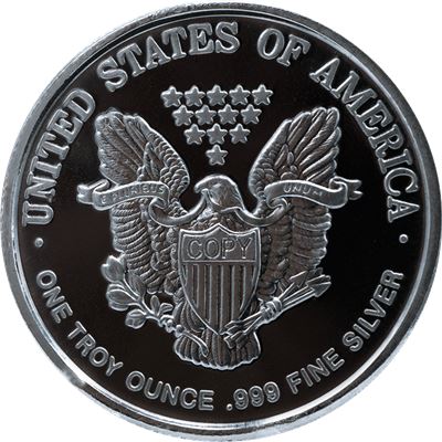 Classic Design: Walking Liberty 1 oz Silver Round