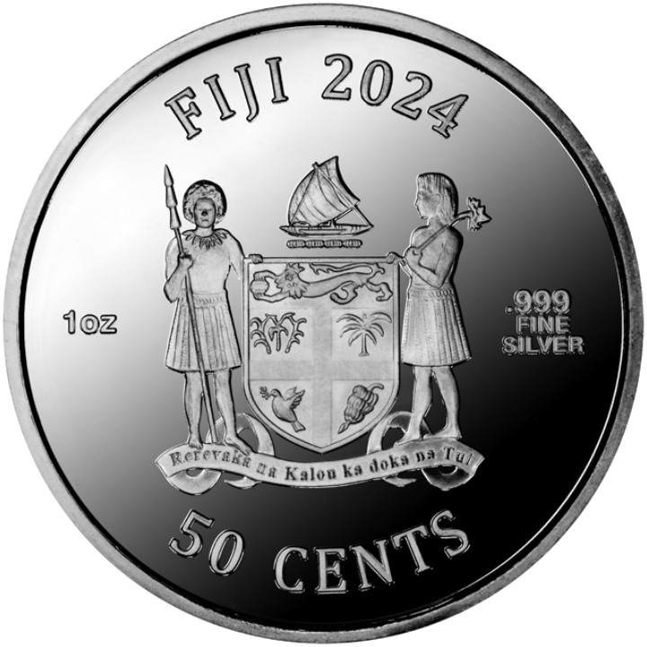 Fiji: Robocop 1 oz Silver 2024 Coin