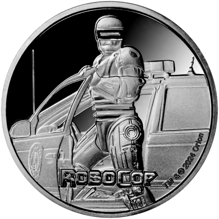 Fiji: Robocop 1 oz Silver 2024 Coin