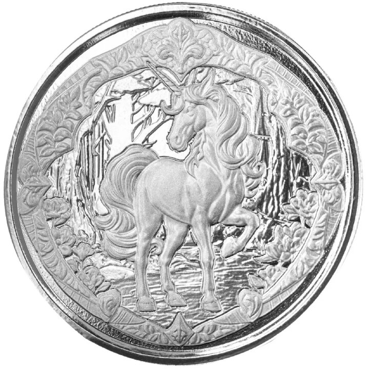 Fiji: Unicorn 1/2 oz Silver 2024 Prooflike