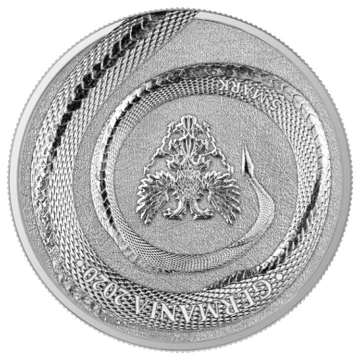 Germania: Beasts - Fafnir 1 oz Silver 2020