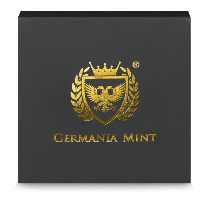 Germania Mint: Chicago ANA Edition coloured 2 oz Silver Bar 2024 Antique Finish