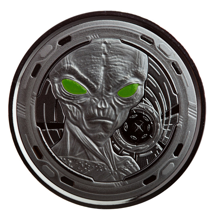 Ghana: Alien 4 x 1/2 oz Silver 2022 Set