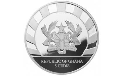 Ghana: Giants of the Ice Age - Tur 1 oz Silver 2021