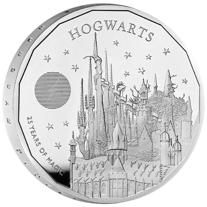 Harry Potter: Hogwarts School of Witchcraft and Wizardry 1 oz Silver 2023 Proof