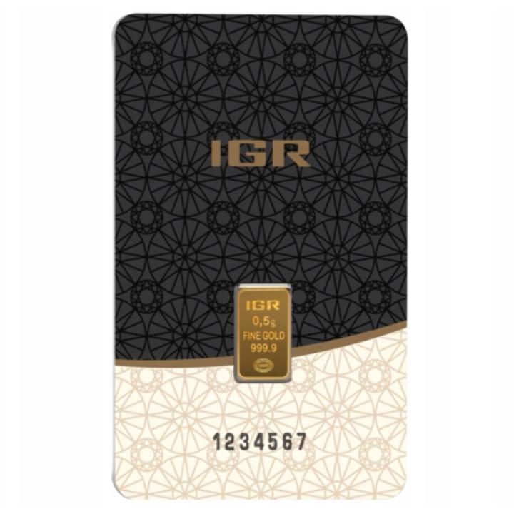 IGR bar 0.5 grams Gold LBMA