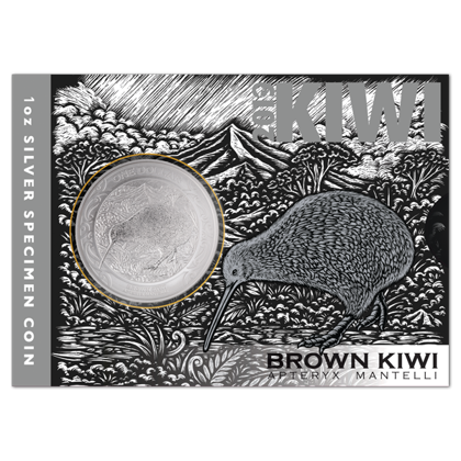 Kiwi 1 oz Silver 2019 Specimen 