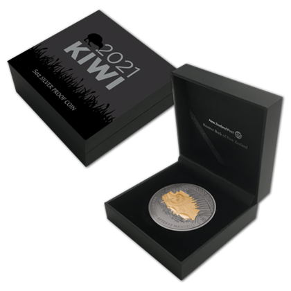 Kiwi 5 oz Silver 2021 Proof