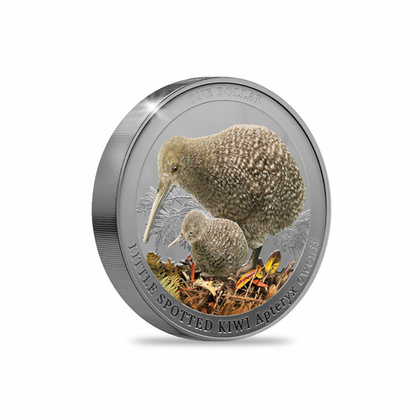 Kiwi colored 1 oz Silver 2022 Proof