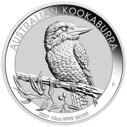 Kookaburra 10 oz Silver 2021