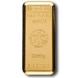 LBMA 500 gram gold bar