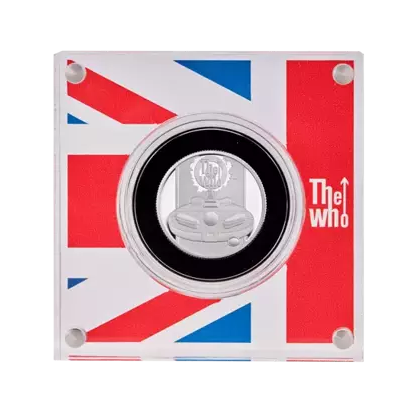 Legends of Music: THE WHO 1/2 Ounce Silver 2021 Proof