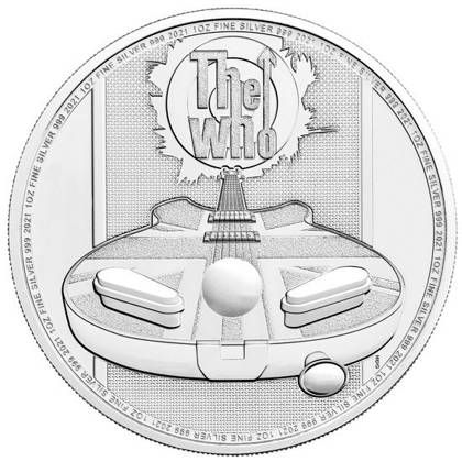 Legends of Music: THE WHO 1 oz Silver 2021