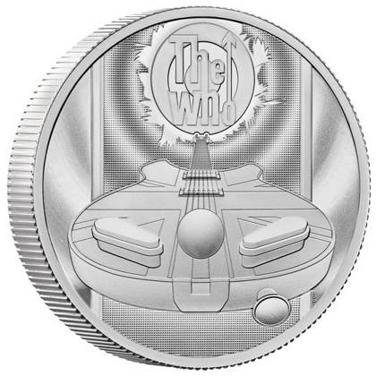 Legends of Music: THE WHO 2 oz Silver 2021 Proof