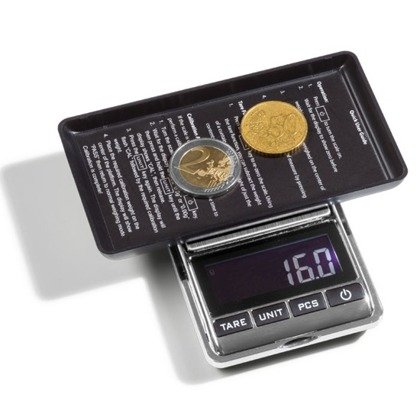 Leuchtturm - LIBRA digital coin scale. Measurement range: 0.01-100 g