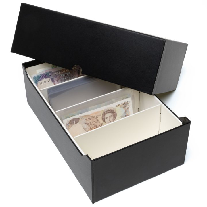 Leuchtturm - LOGIK archive box for 500 banknotes