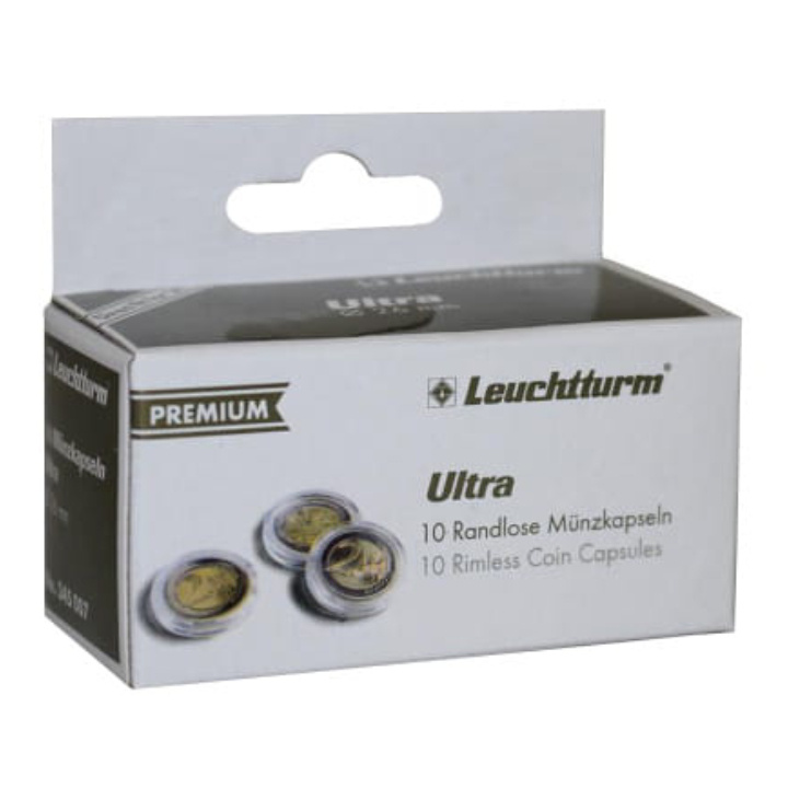 Leuchtturm - ULTRA coin capsule 41 mm 10 pieces