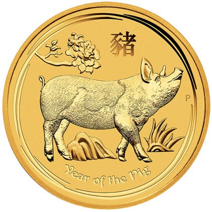 Lunar II: Year of the Pig 1/20 ounce Gold 2019