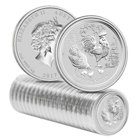 Lunar II: Year of the Rooster 1 oz Silver 2017