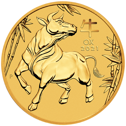 Lunar III: Year of the Ox 1/4 oz Gold 2021