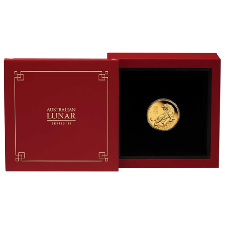 Lunar III: Year of the Tiger 1/10 ounce Gold 2022 Proof