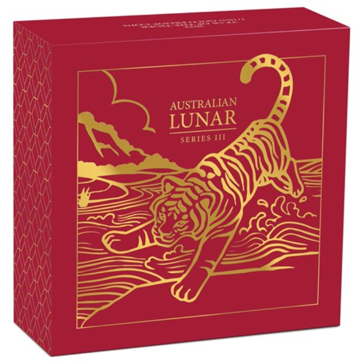 Lunar III: Year of the Tiger 1/10 ounce Gold 2022 Proof