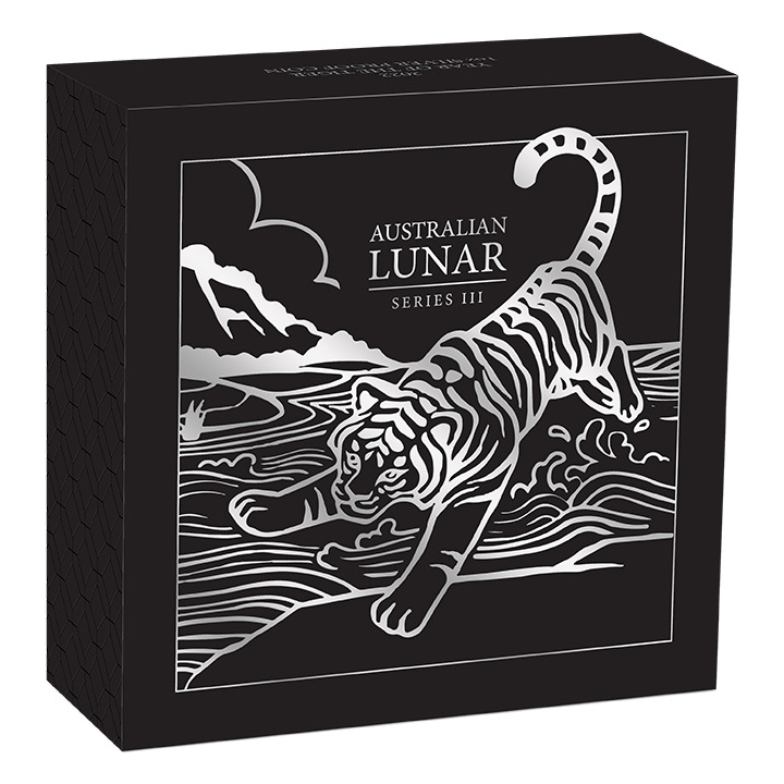 Lunar III: Year of the Tiger 1/2 Ounce Silver 2022 Proof