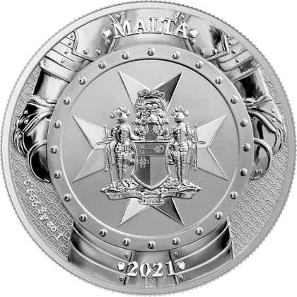 Malta: Knights of The Past 1 oz Silver 2021