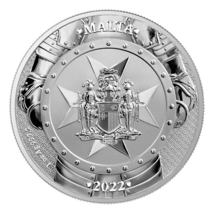 Malta: Knights of the Past 1 oz Silver 2022