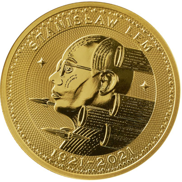 Malta: Stanislaw Lem - Master of Science Fiction 1 oz Gold 2022 Proof