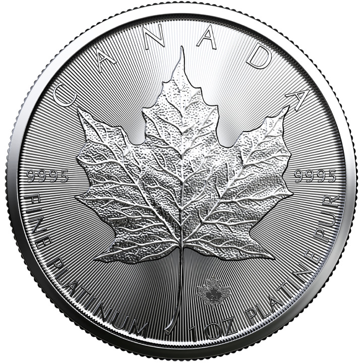 Maple Leaf 1 oz Platinum 2023