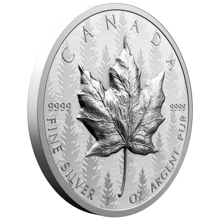 Maple Leaf 1 oz Silver 2024 Reverse Proof Ultra High Relief