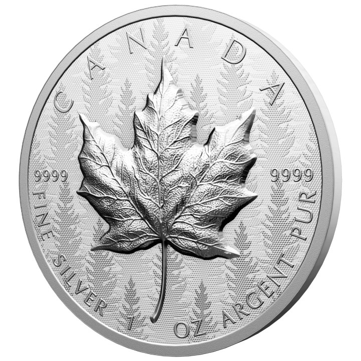 Maple Leaf 1 oz Silver 2024 Reverse Proof Ultra High Relief