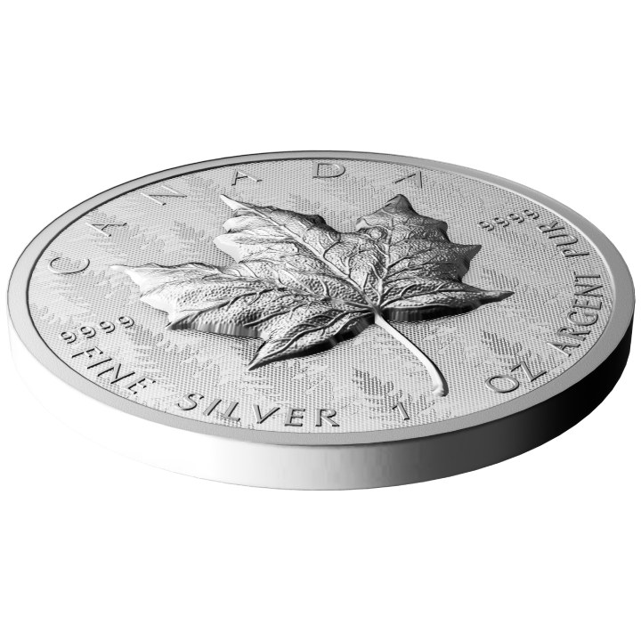 Maple Leaf 1 oz Silver 2024 Reverse Proof Ultra High Relief