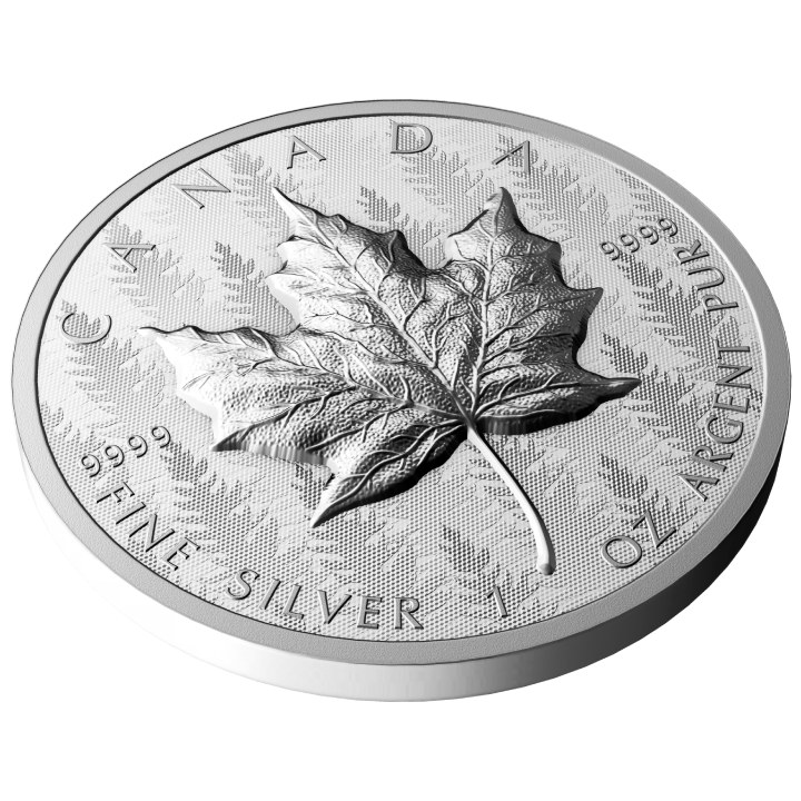 Maple Leaf 1 oz Silver 2024 Reverse Proof Ultra High Relief