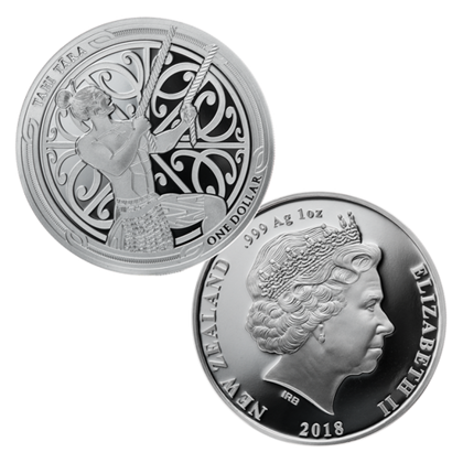 Maui and the Sun: 2 x 1 Ounce Silver Coin Set 2018