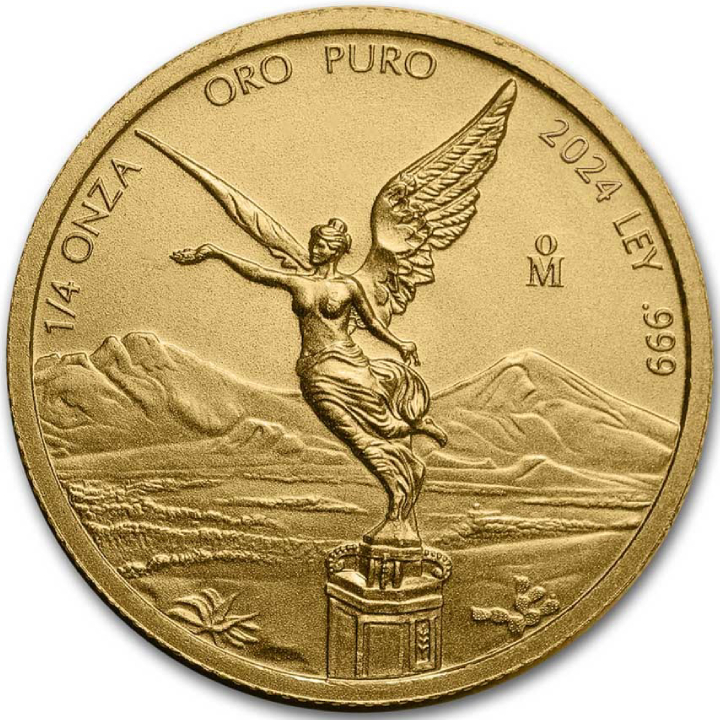 Mexican Libertad 1/4 oz Gold 2024