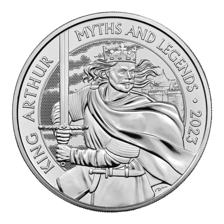 Myths & Legends: King Arthur £5 Copper 2023