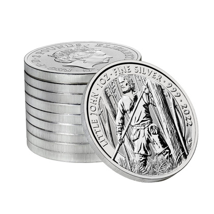 Myths & Legends: Little John 1 oz Silver 2022