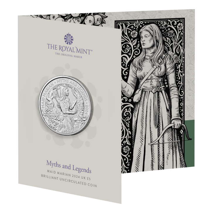 Myths & Legends: Maid Marian £5 Cupro-nickel 2024